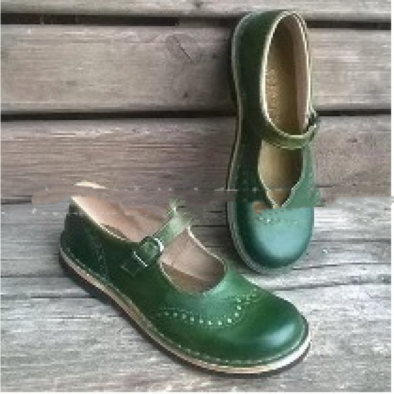 Ankle-strap Korean-style Springautumn Pumps Low-heeled Princess Shoes foto 4