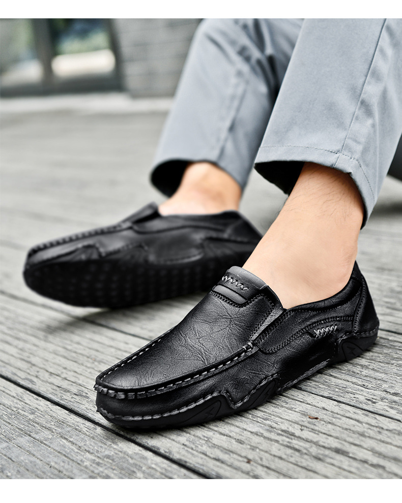 Hollow Handmade Stitching Outdoor Casual Shoes foto 4