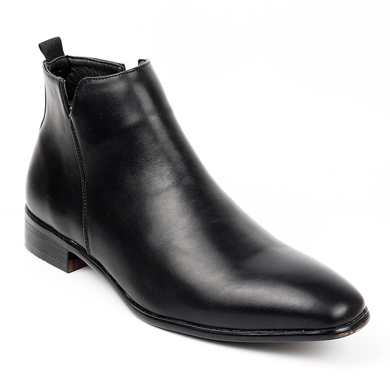 Fashion Men's Square Toe Ankle Boots foto 5