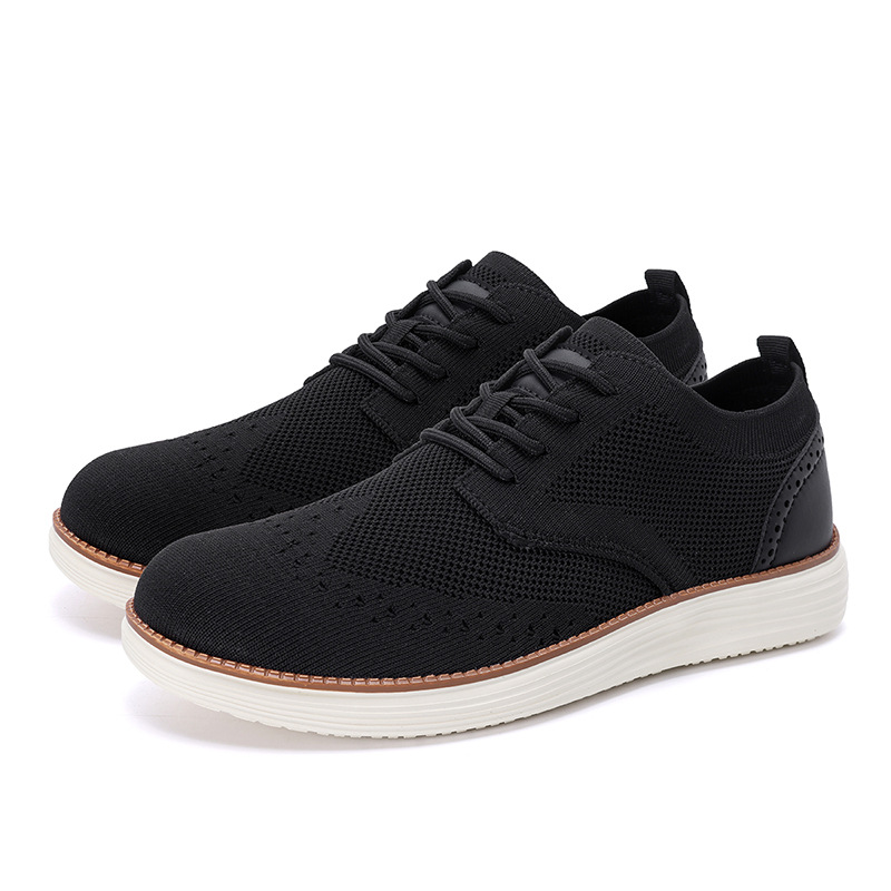 Outdoor Fly Woven Mesh Hiking Versatile Men's Casual Shoes