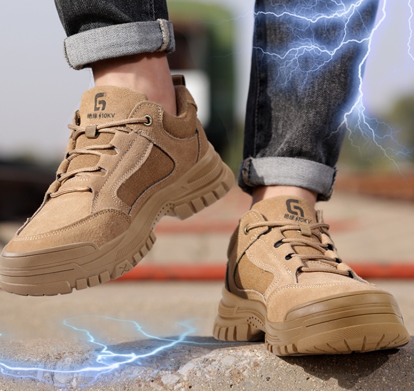 Men's Breathable Insulated 10KV Electrical Shoes foto 2