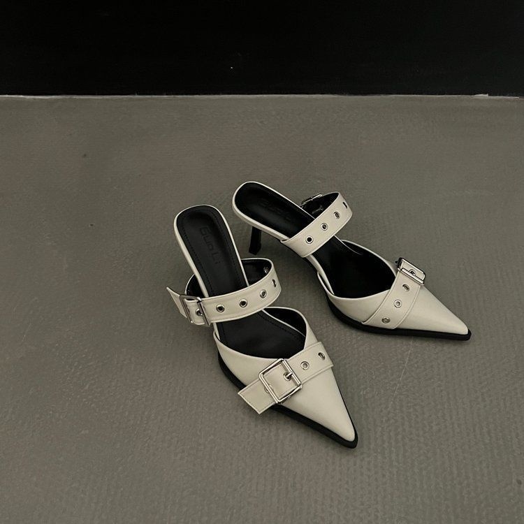 Women's Summer High-Heel Rubber All-Match Shoes foto 4