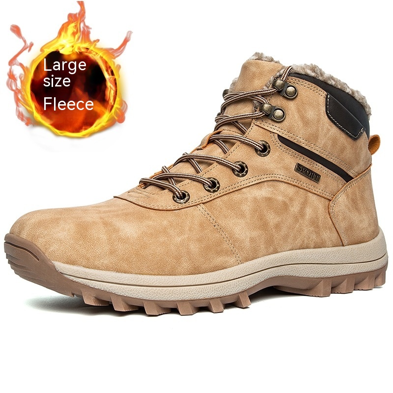 Winter New Velvet Warm Cotton Shoes Platform Snow Boots foto 5