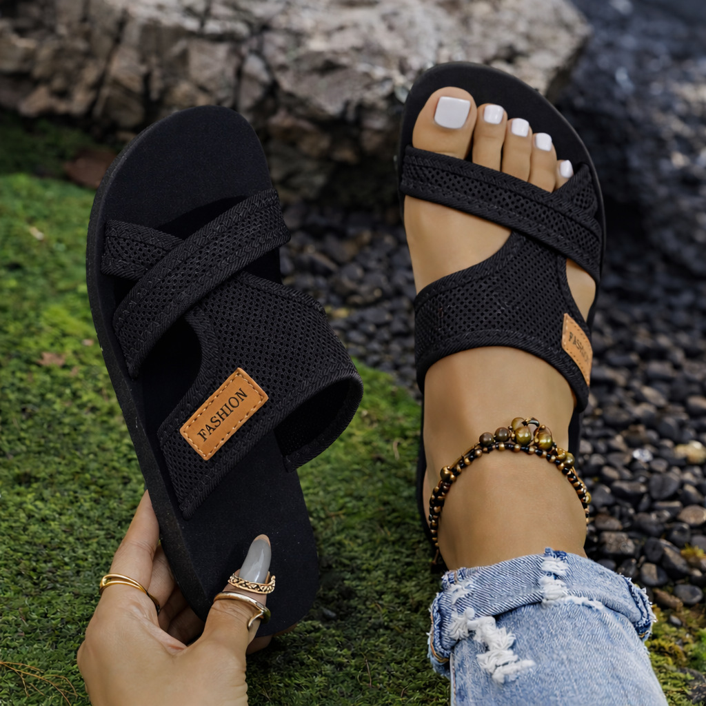 Womens Slippers Lightweight And Comfortable With A Flat Sole foto 5