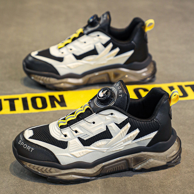 Men's Rotating Button Dad Shoes foto 3