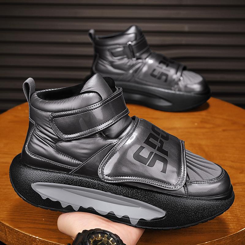 Men's Sports Casual Velcro Bread Shoes foto 2