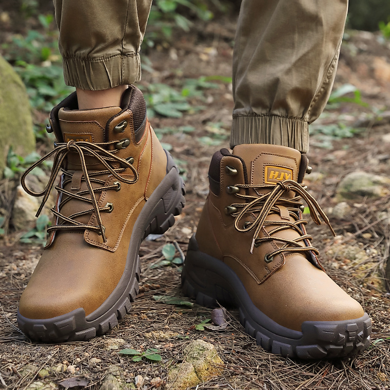 High-top Hiking Boots Outdoor Large Size Training Shoes foto 4