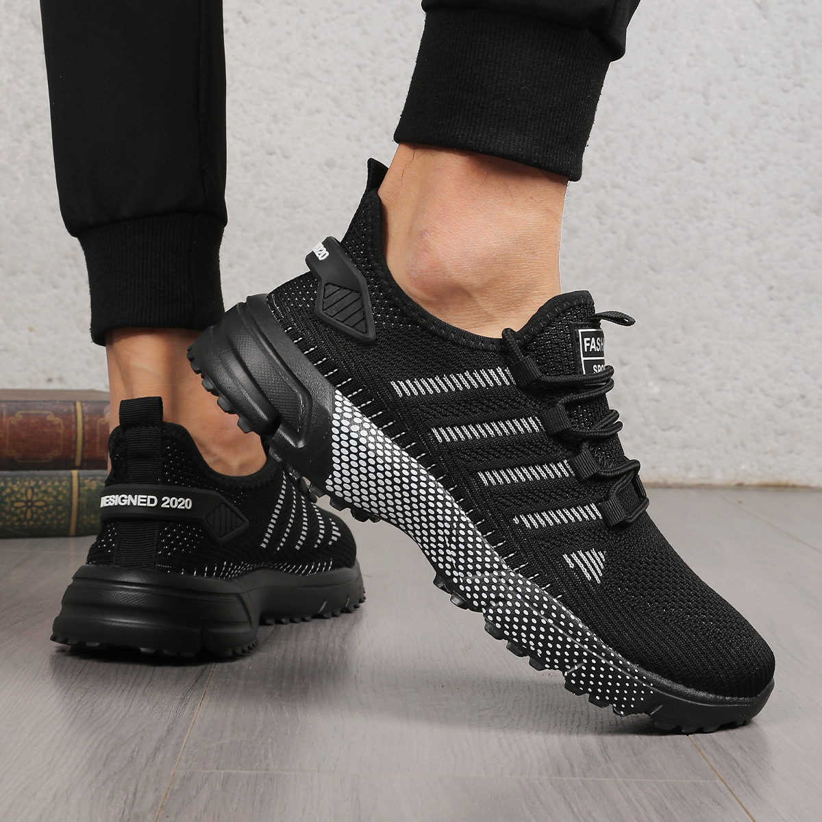 Sneakers Summer Breathable Mens Casual Sports Shoes foto 5