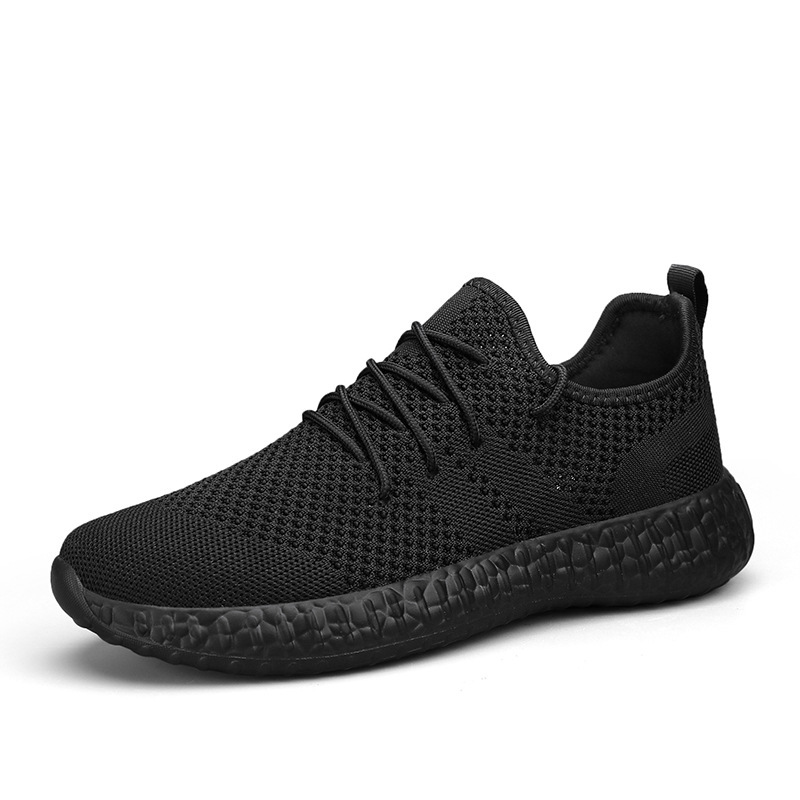 Men's Running Shoes Spring Low Top Fly-kit Mesh foto 2