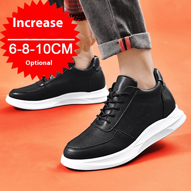 Invisible Height Increasing Insole Summer New Casual Shoes Breathable Platform Shoes foto 2