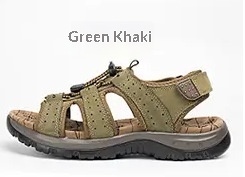 Summer Sandals For Men Fashionable Versatile Sporty Open-toe Solid-color Casual Shoes foto 3