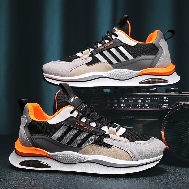 Mesh Breathable Korean Style Fashion Trendy Travel Running Trendy Versatile Casual Shoes foto 3