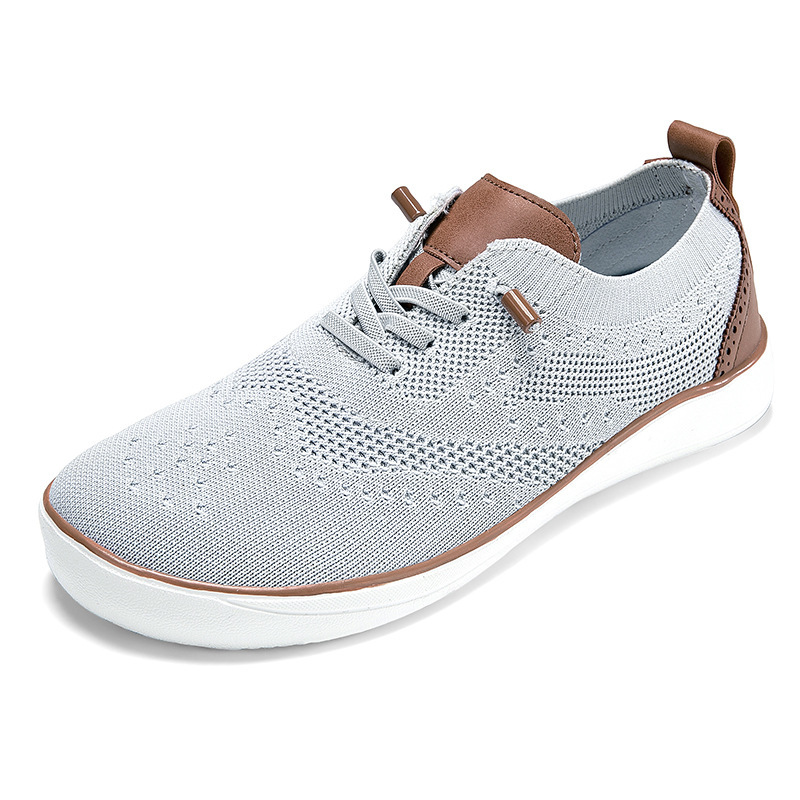 Men's Wide Toe Sports And Leisure Shoes With Mesh Face foto 4