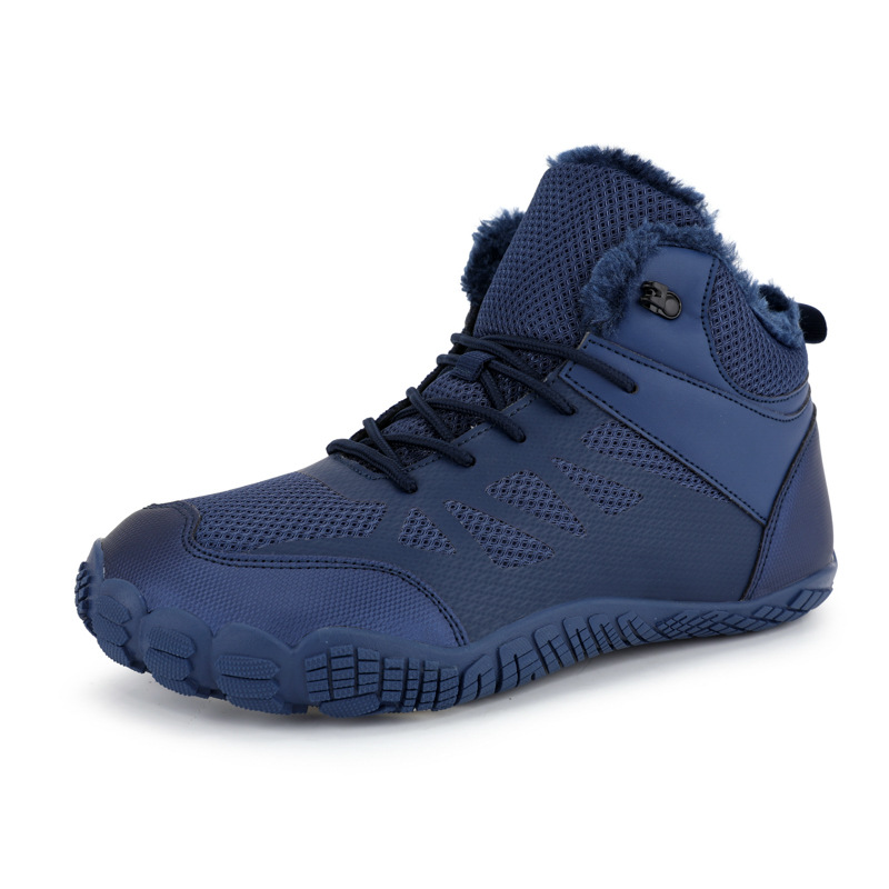 Outdoors Breathable Five-finger Couple Cotton-padded Shoes With Velvet Snow Boots foto 4