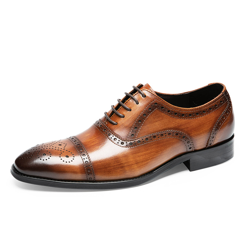 Business Formal Wear Three-joint Men's Shoes foto 5