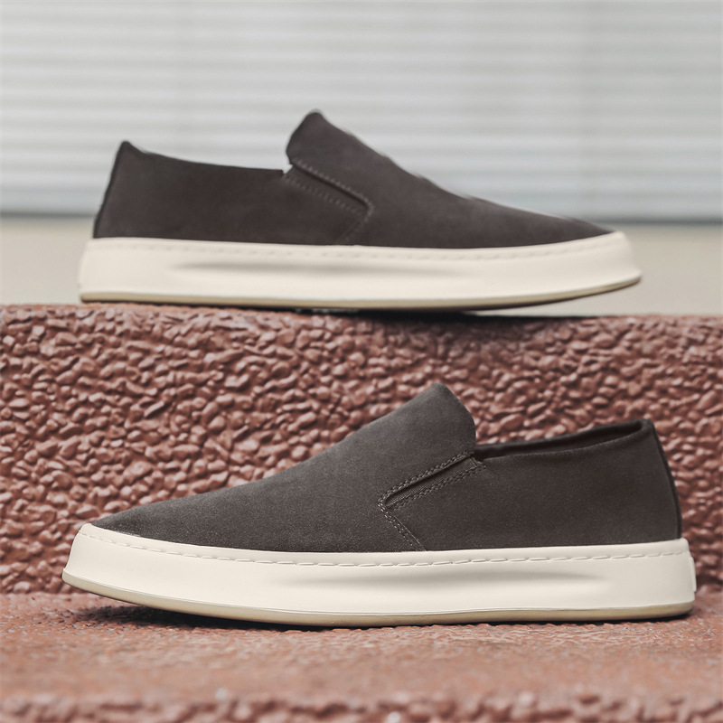 Korean Style Versatile Casual Men's Platform Shoes foto 3
