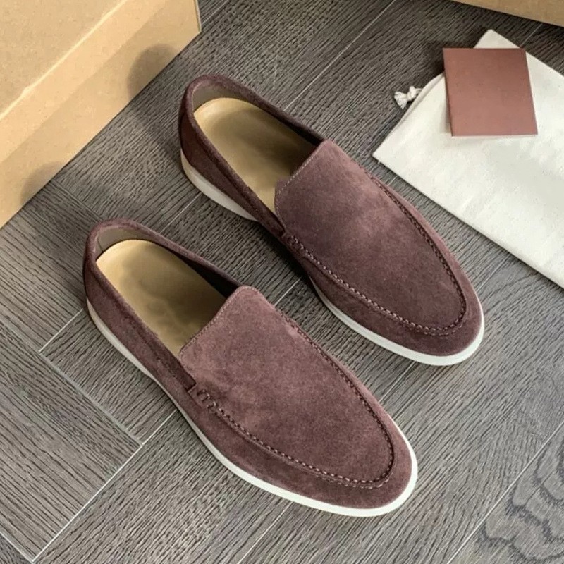 Summer Loafers Flat Casual Shoes For Men foto 2