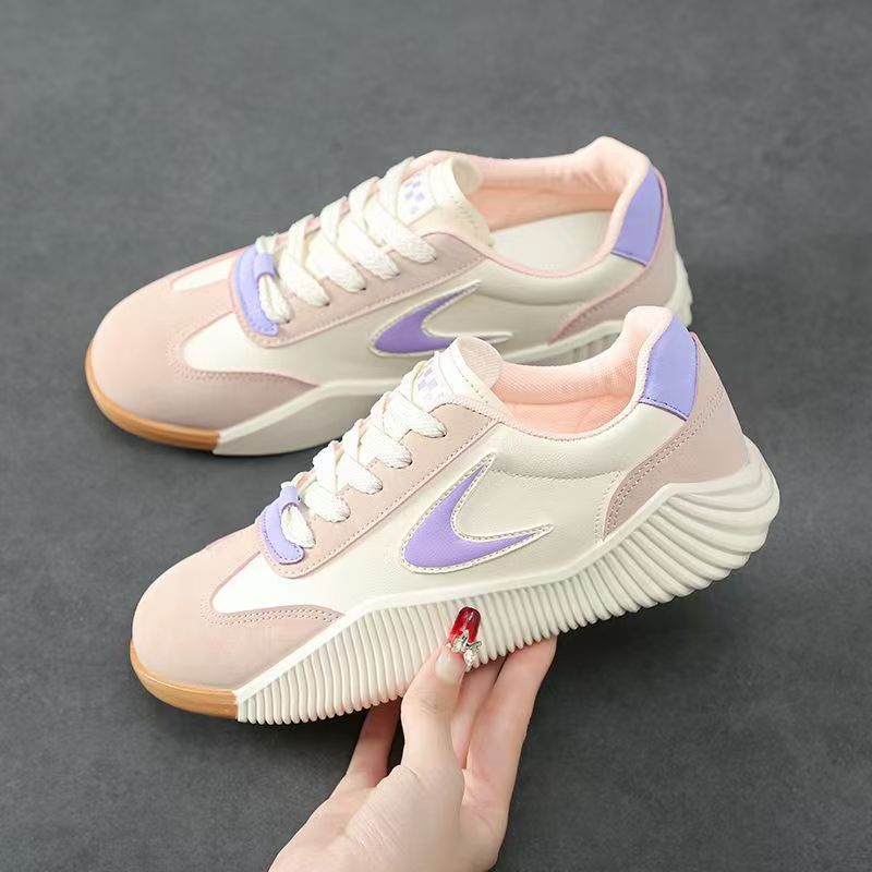 Soft Leather Casual Sneaker Soft Bottom Portable Traveling foto 2