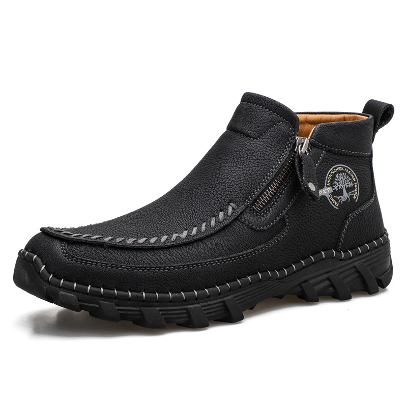 Hand-stitched Casual Cotton-lined Dr Martens Boots For Fall And Winter foto 4