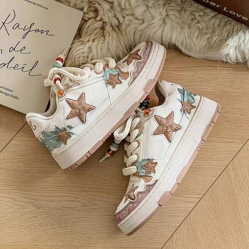 Color-blocked, Stylish, Versatile Sneakers foto 4
