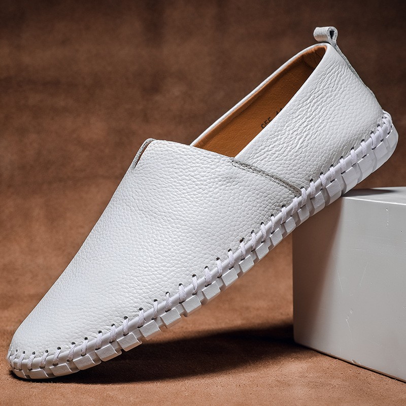 Men's Casual Trendy Slip-on Low-top Breathable Driving Shoes foto 3