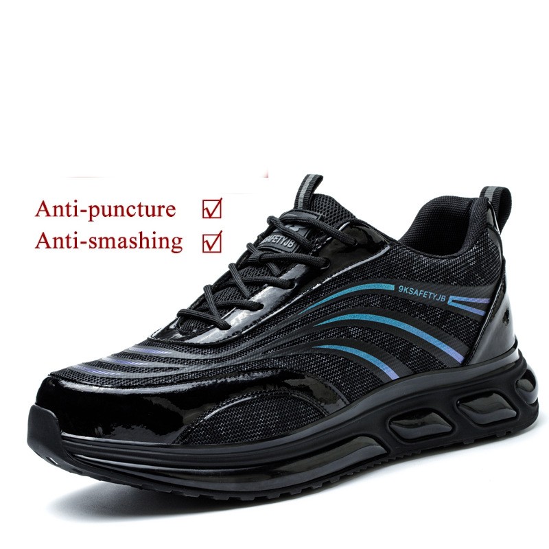 Super Fiber Leather Labor Protection Shoes With Anti Smashing Function foto 5