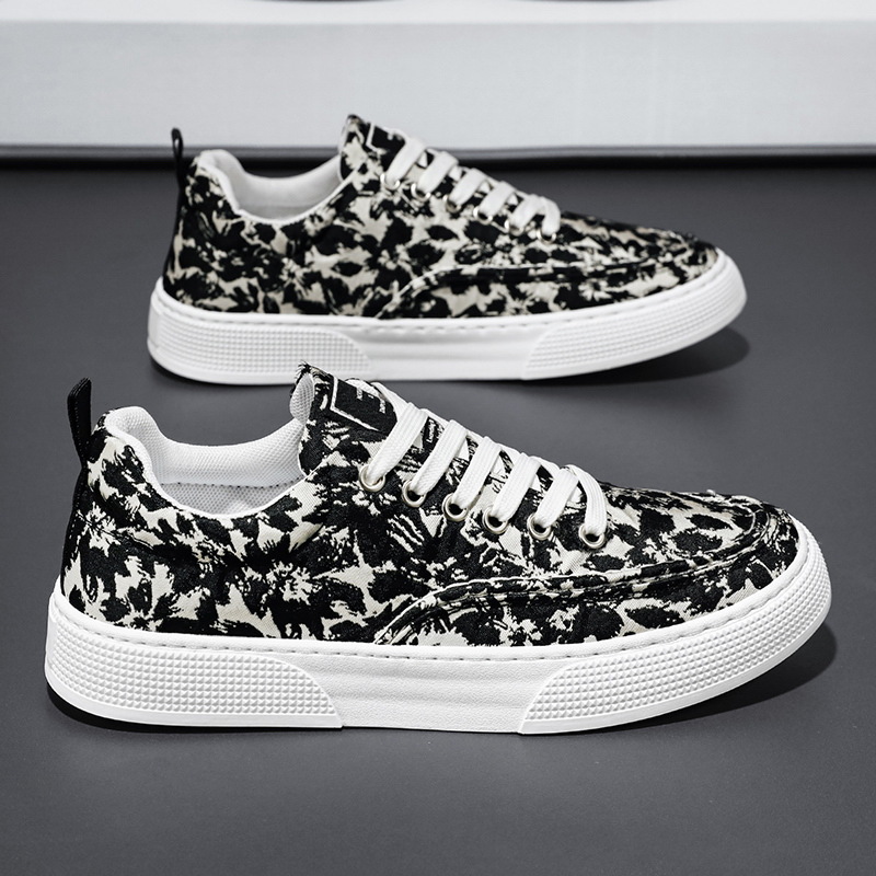 Harajuku Style Student Sports Casual Shoes Thick Sole Height Increasing foto 2