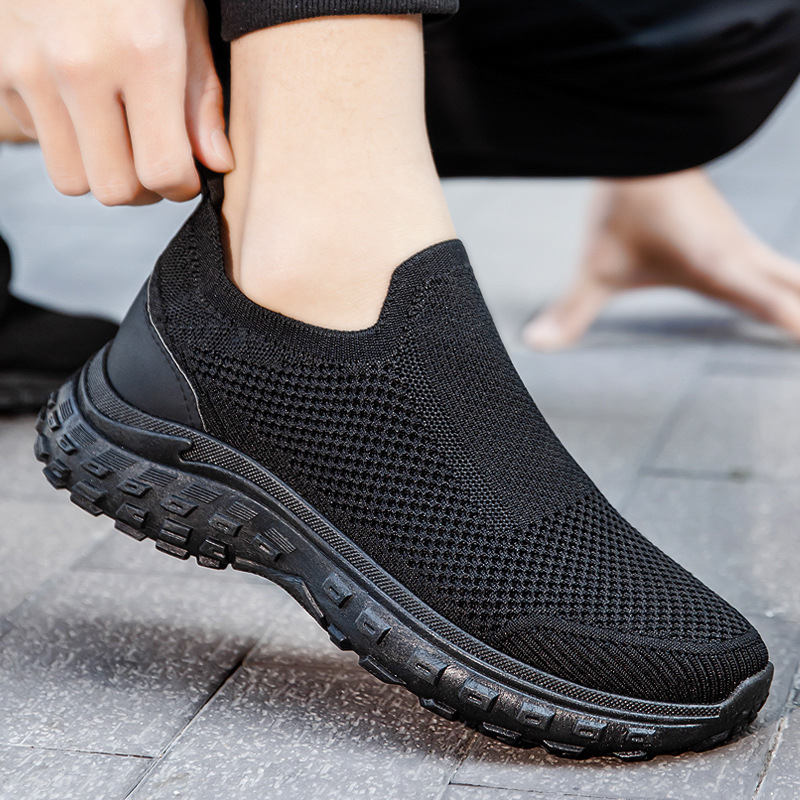 Flying Woven Breathable Casual And Lightweight Men's Sneaker foto 2