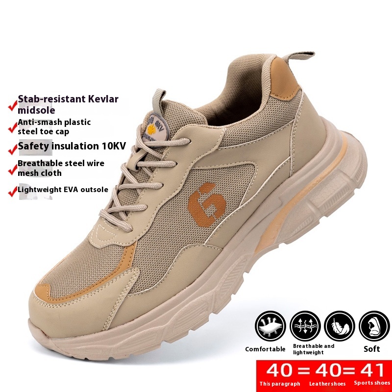 Steel Plate Lightweight Welder Safety Shoes foto 3