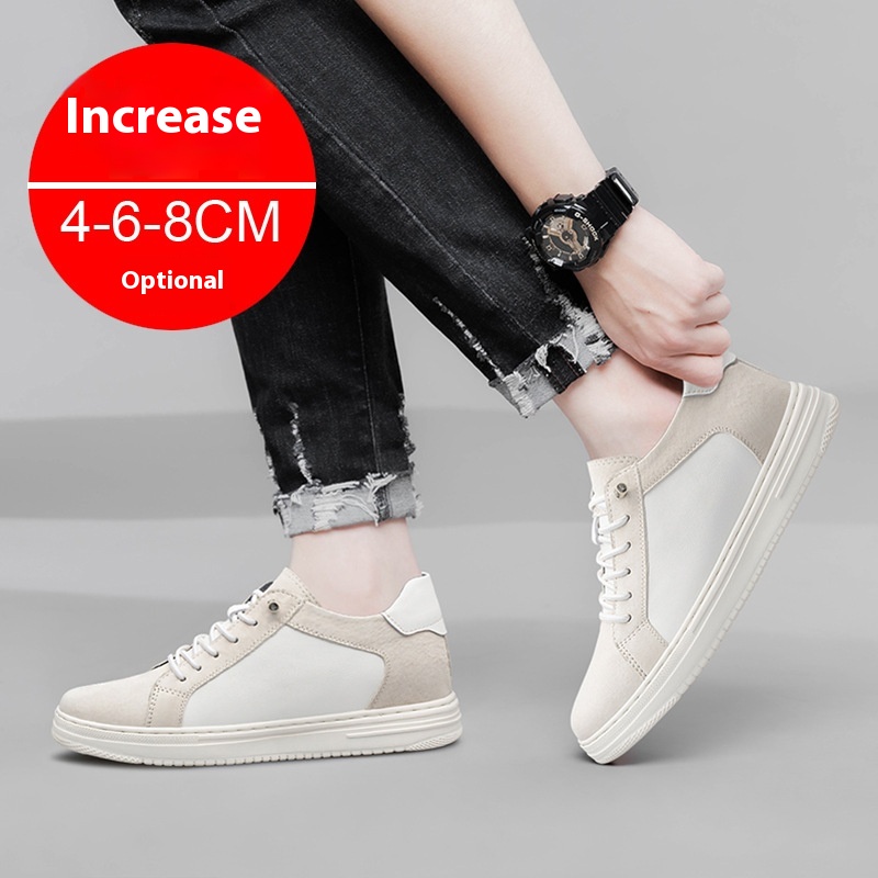 Men's Invisible Height-increasing Shoes 8CM Sneaker Height Increasing 6 Casual Sneakers Fashion foto 5