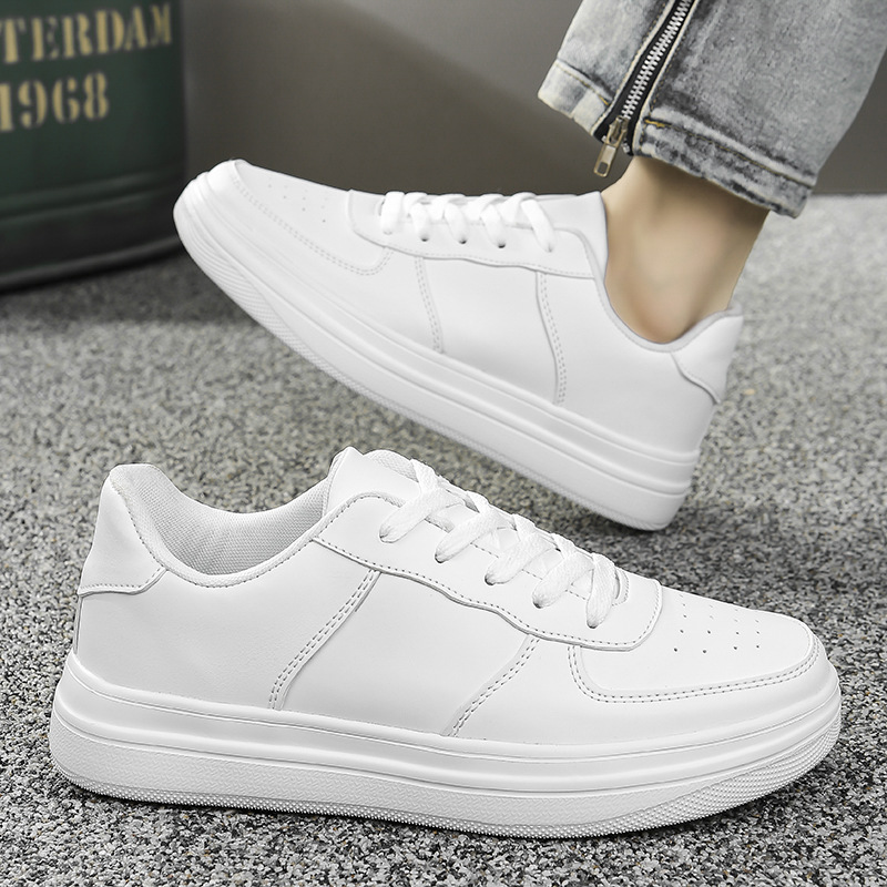 Plus Size Platform White Shoes Men's Shoes Spring And Summer foto 5
