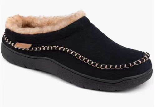 Men's Cotton Autumn And Winter Interior Home Non-slip Warm Fleece-lined Suede Slippers foto 5