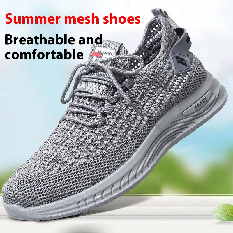 Summer Men's Leisure Pajamas Soft Bottom Mesh Shoes foto 2
