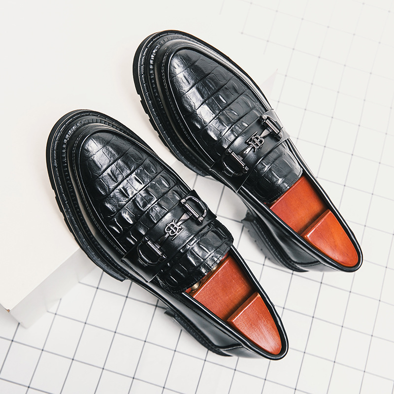 Korean Style British Casual Pointed Hair Stylist Fashion Shoes foto 3