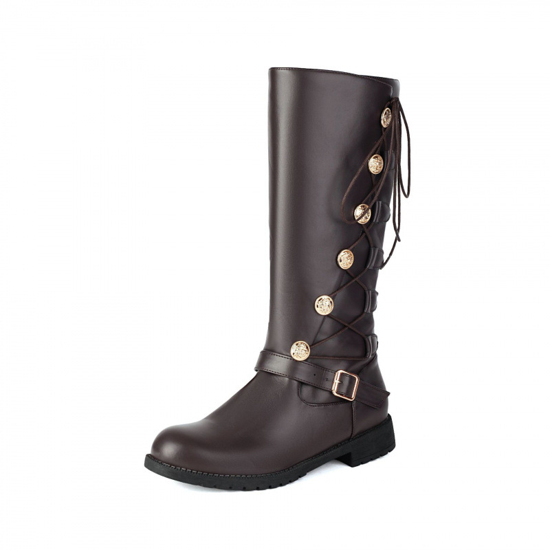 Men's High-top Leather Boots foto 5