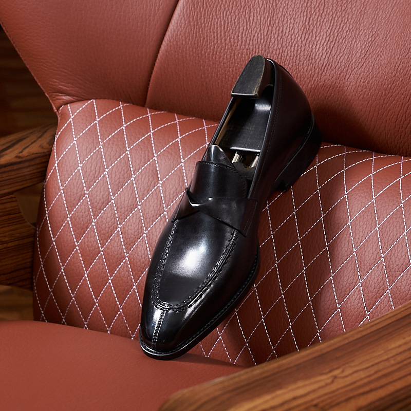 European And American British Genuine Leather Men's Shoes foto 5