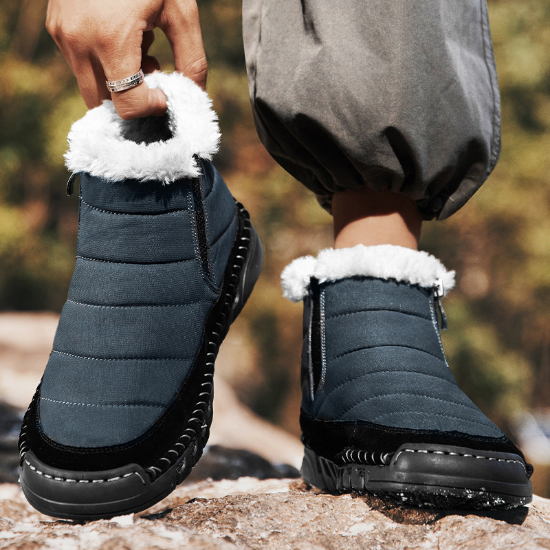 Plus Size Snow Boots Men's Outdoor Thickened Warm foto 2