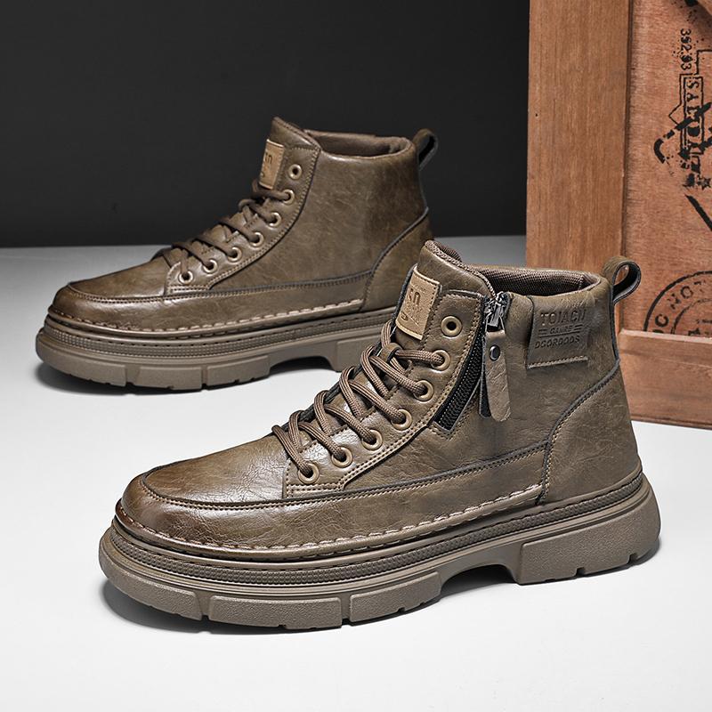 Middle High Top Outdoor Retro Casual Martin Boots foto 5