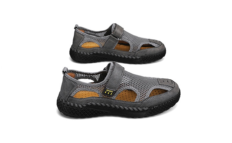 Closed Toe Sandals Breathable All-match Outdoor Large Size Beach Shoes foto 5
