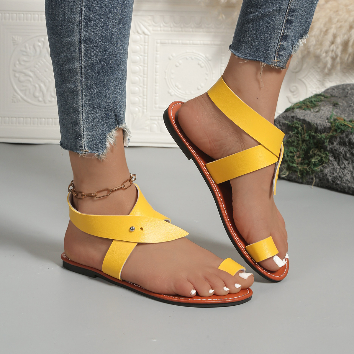 Multi-color European-size Beach Sandals foto 3