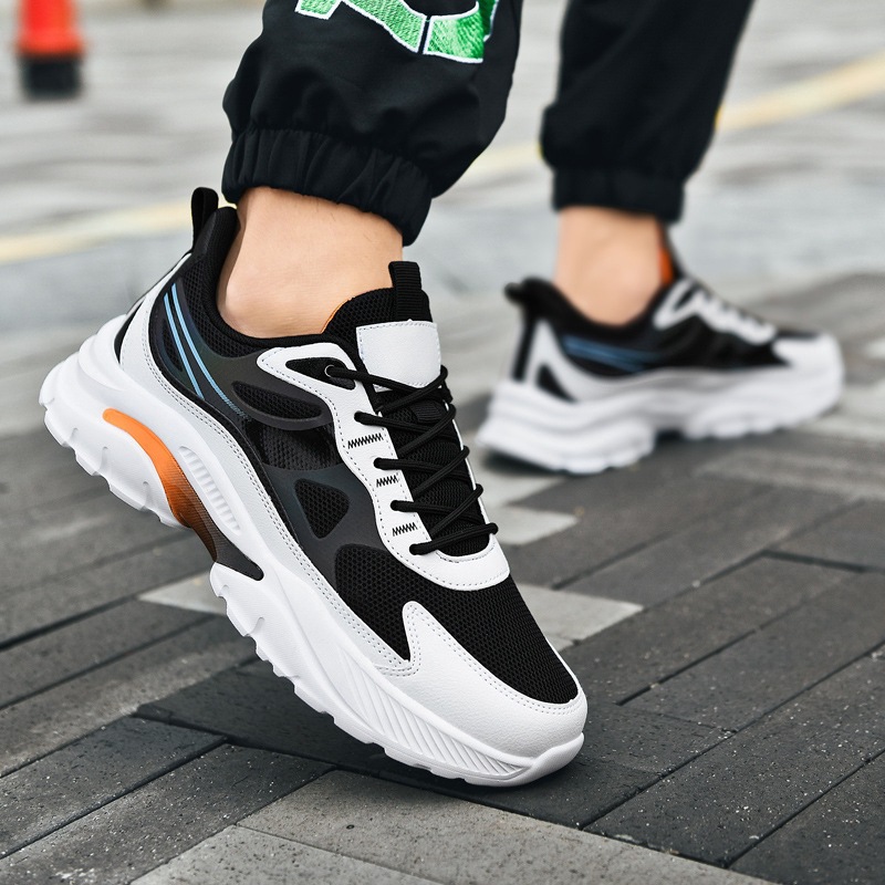 Men's Casual Sports Breathable Plus Size Running Shoes foto 3