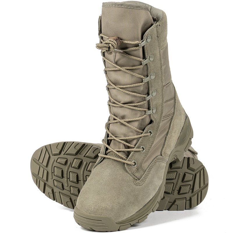High-top Combat Boots Green Desert Boots Light Combat foto 2