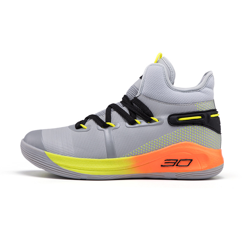 Autumn Basketball Shoes Men's Combat Cement Nail Shoes Rubber Sole Combat Boots Youth Plus Size Basketball Sneaker foto 5