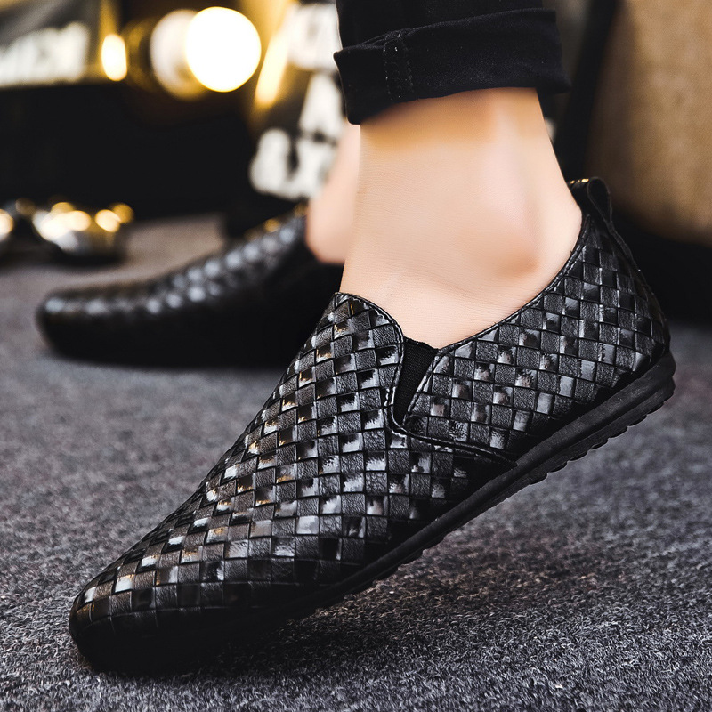 Gommino Men's Casual Slip-on Leather Shoes foto 2