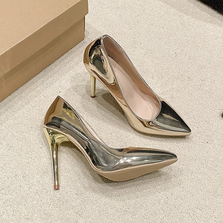 Pointed Slip-on High-grade Stiletto Heel Heel Temperament foto 4