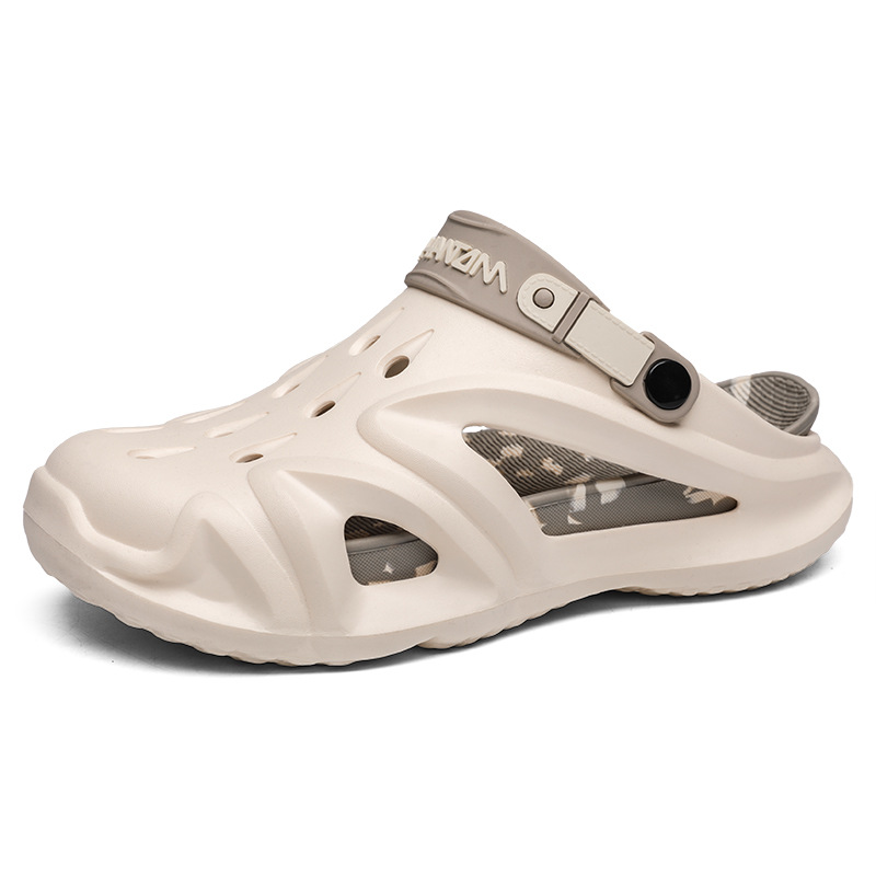 Men's Summer Platform Driving Non-slip Wear-resistant Outdoor Beach Closed Toe Coros Sandals foto 4
