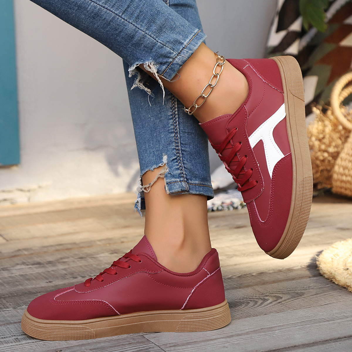 Autumn Winter New Arrival All-Match Retro Fashion Casual Sneakers foto 4