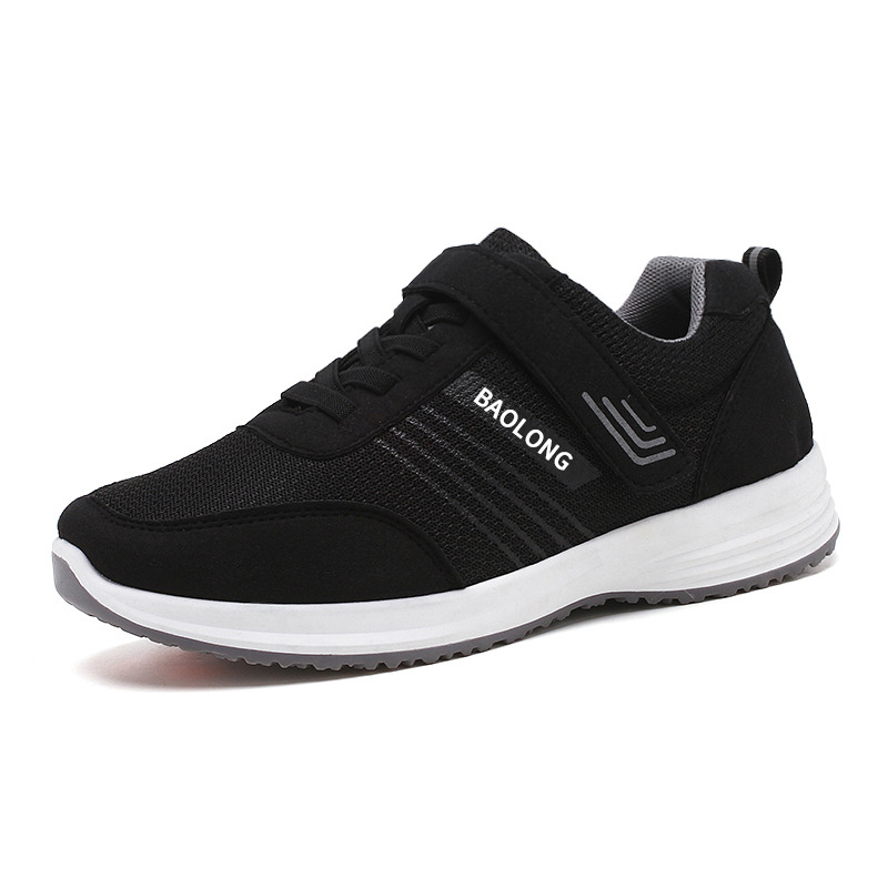 Middle-aged And Elderly Non-slip Soft Bottom Casual Mesh Breathable Shoes For The Old foto 2