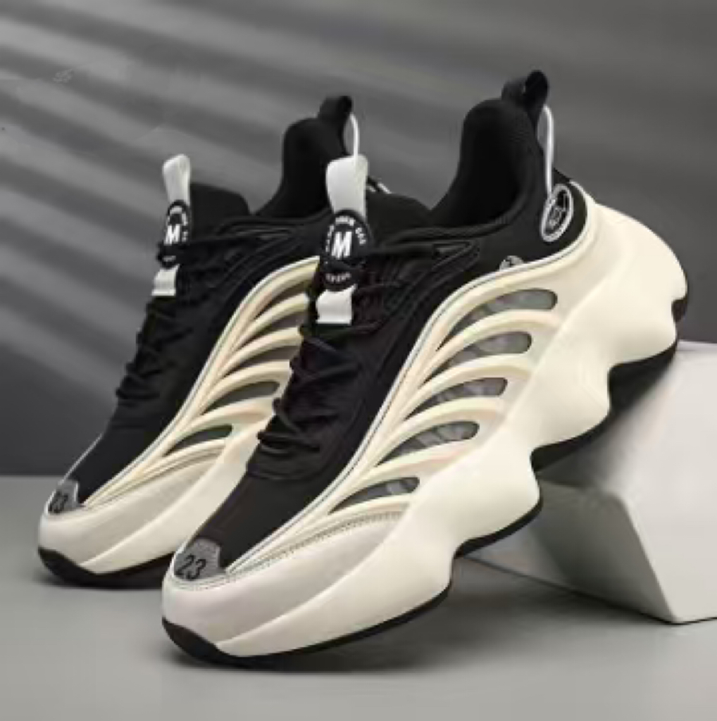Thick Bottom Outdoor Wear-resistant Dad Shoes foto 2
