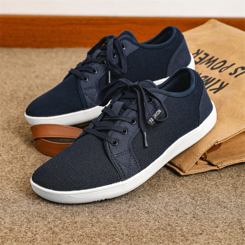Men's Low-top Lace-up Mesh Breathable Casual foto 2